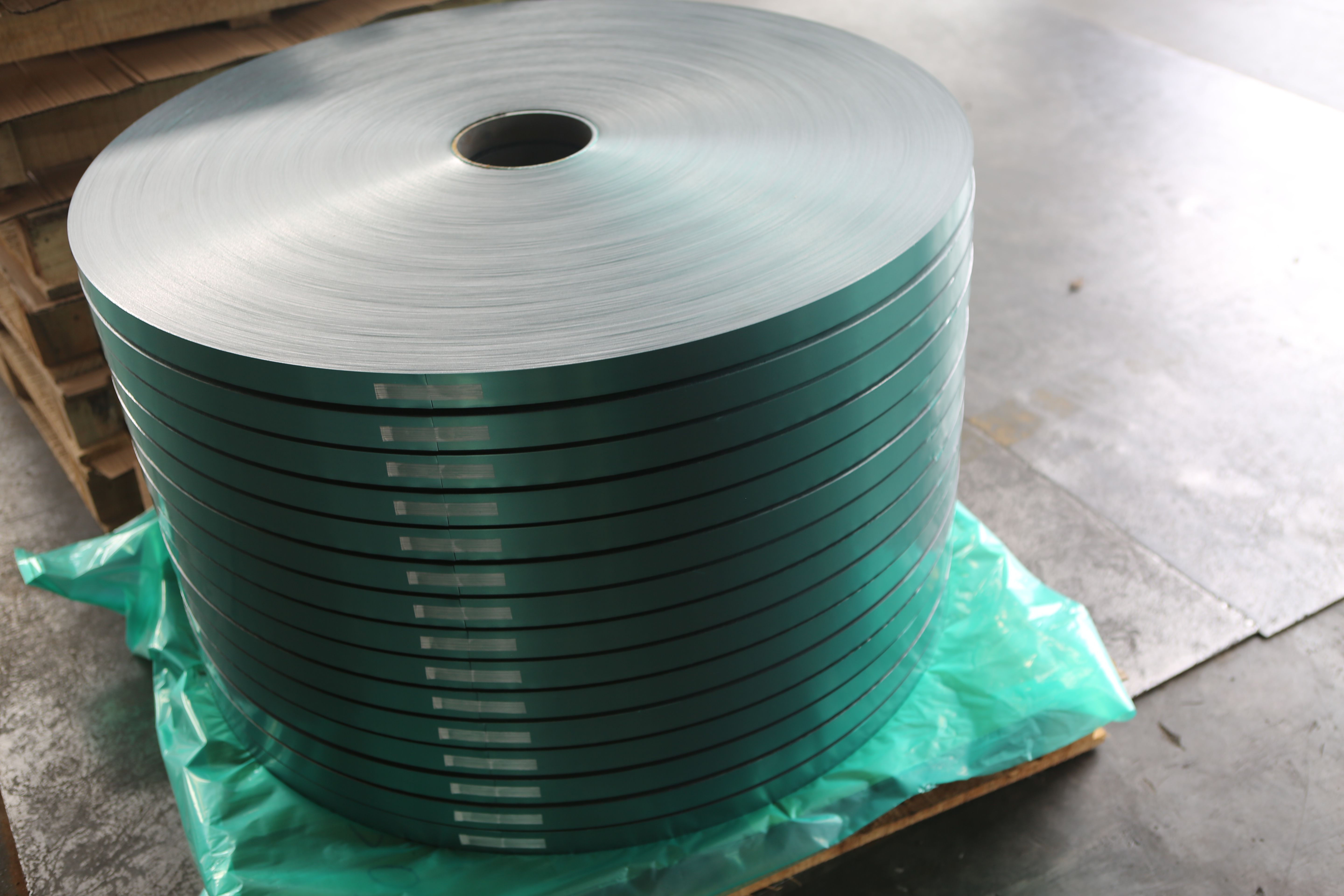 Cut steel strip
