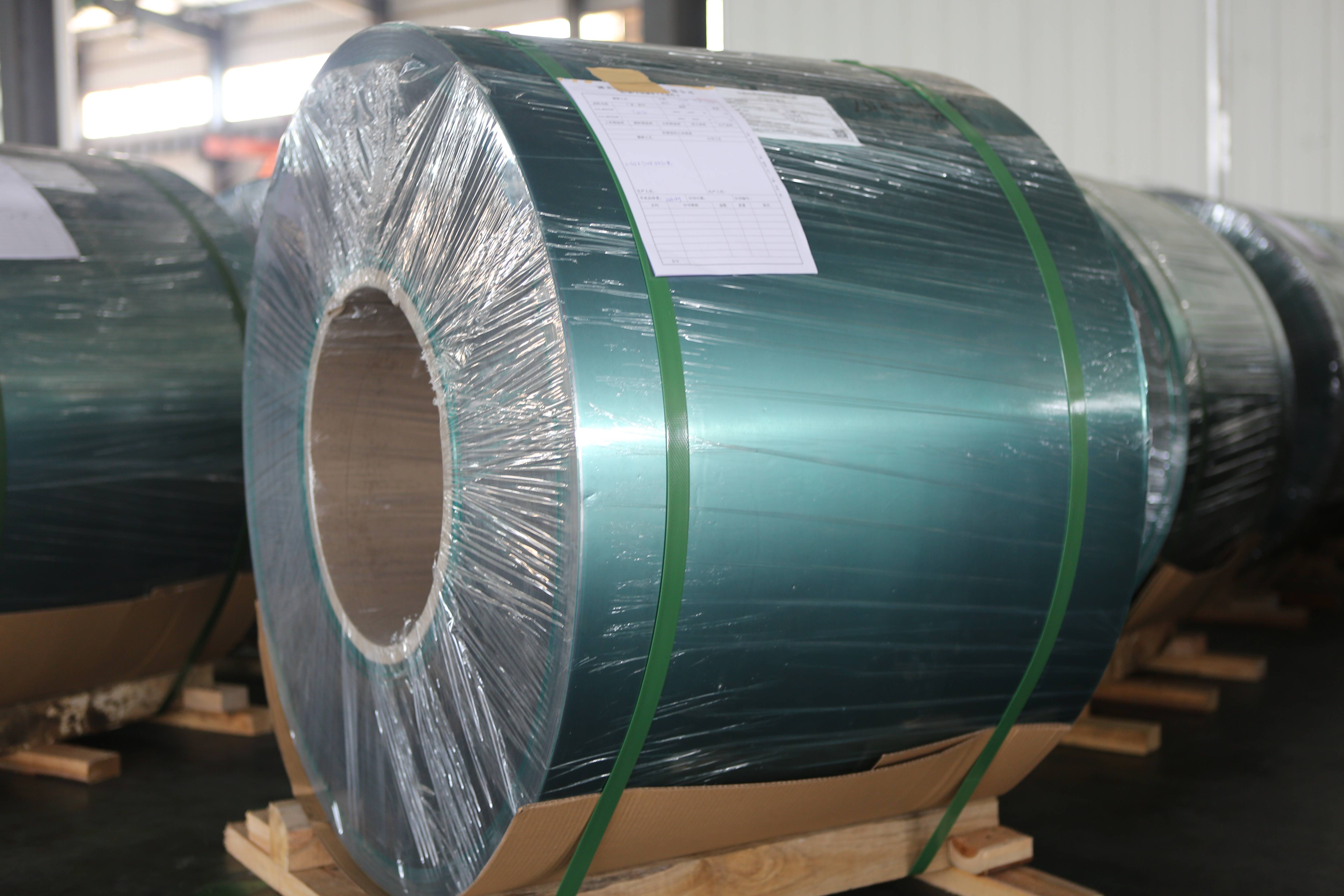 Composite steel coil